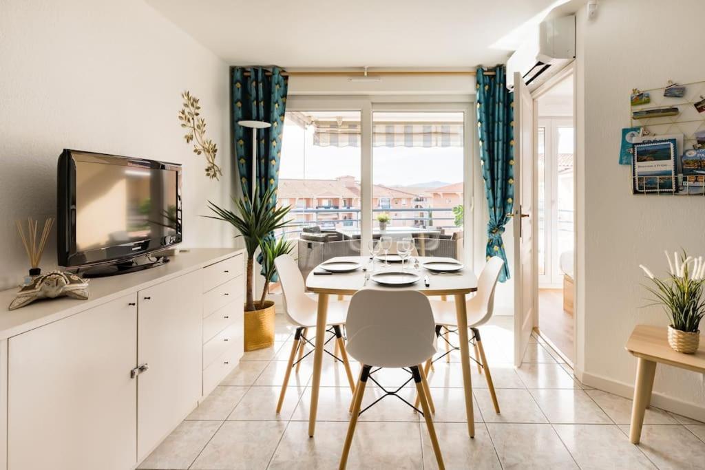 Port-frejus, Le Paladien, 2 Pieces Climatise, Terrasse & Parking Fréjus